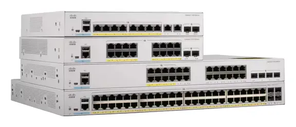 Cisco C1000-24T-4X-L 24 Port Gigabit 4x10G SFP+ Yönetilebilir Switch — görsel 2