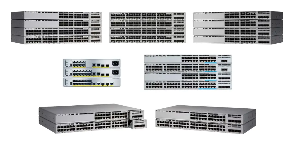 Cisco C9200-24PB 24 Port Gigabit PoE+ Yönetilebilir Switch