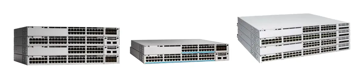Cisco C9300-24H 24 Port Gigabit UPOE+ Yönetilebilir Switch