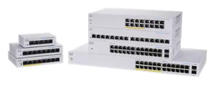 Cisco CBS110-24T 24 Port Gigabit 2x1G SFP Yönetilemez Switch
