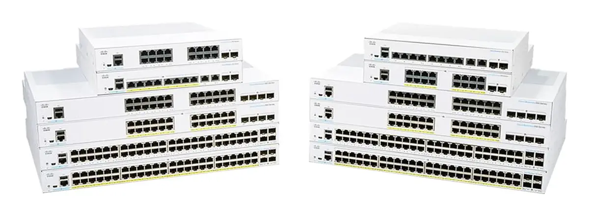 Cisco CBS350-16T-E-2G 16 Port Gigabit 2x1G SFP Yönetilebilir Switch