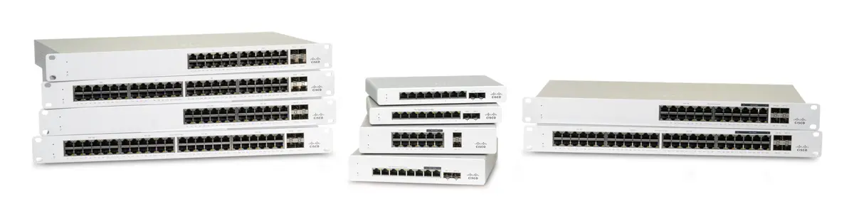 Cisco MS130-8X 8 Port Gigabit 8x10G SFP+ Bulut Yönetimli Switch