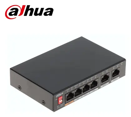 Dahua CS4006-4GT-60 4 Port Yönetilebilir Gigabit PoE Switch