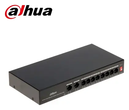 Dahua CS4010-8GT-110 8 Port Yönetilebilir Gigabit PoE Switch