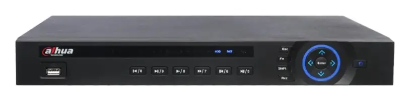 Dahua HCVR7208A-V2 8 Kanal 2 Diskli DVR Kayıt Cihazı