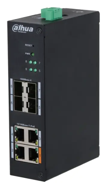 Dahua HS4408-4ET-60 8 Port (4 PoE) PoE Switch