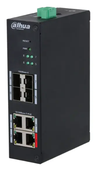 Dahua HS4408-4ET-96 8 Port (4 PoE) PoE Switch