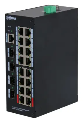 Dahua HS4420-16GT-190 20 Port (16 PoE) Gigabit PoE Switch