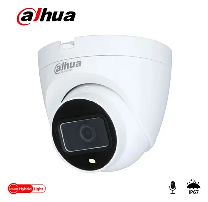 Dahua IPC-HDW1230V-SA 2 MP Hibrit Işıklı Sesli IP Dome Kamera