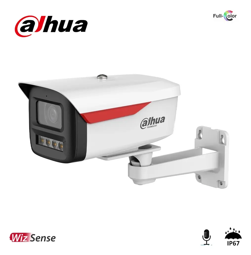 Dahua IPC-HFW2449M-S-B-LED-PRO 4 MP Full-Color Sesli IP Bullet Kamera