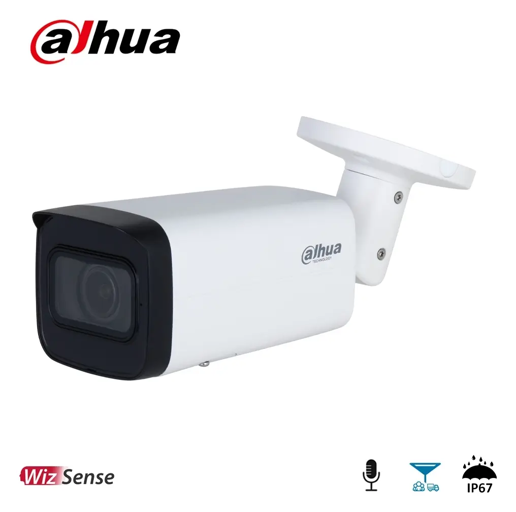 Dahua IPC-HFW3441T-ZAS 4 MP Motorize Lens Sesli IP Bullet Kamera
