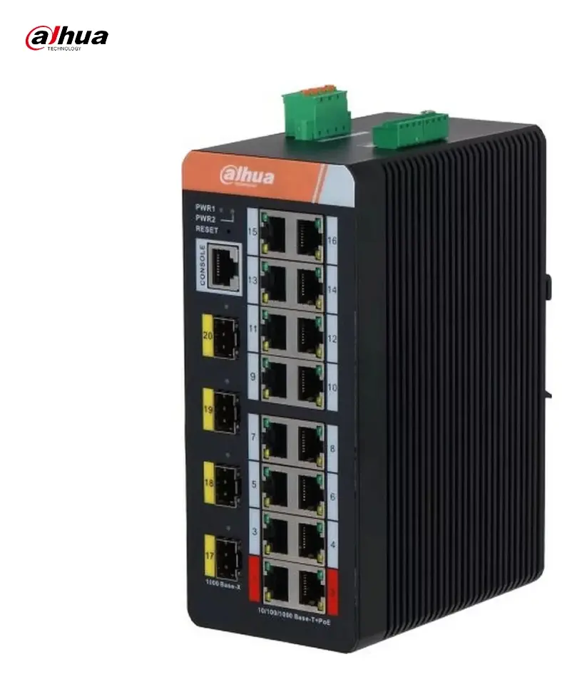 Dahua IS4420-16GT-240 16 Port Endüstriyel Gigabit Switch