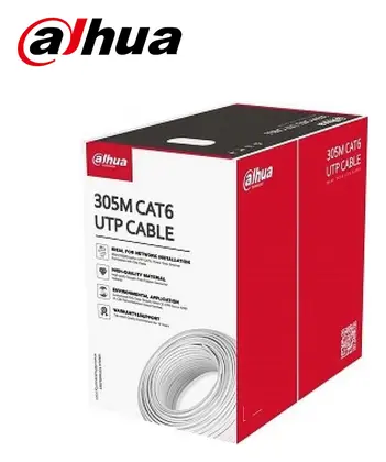 Dahua PFM920I-6UN-C Cat6 Network Data Kablosu
