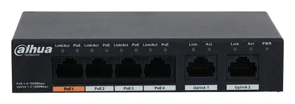 Dahua PFS3006-4GT-60 6 Port (4 PoE) PoE Switch
