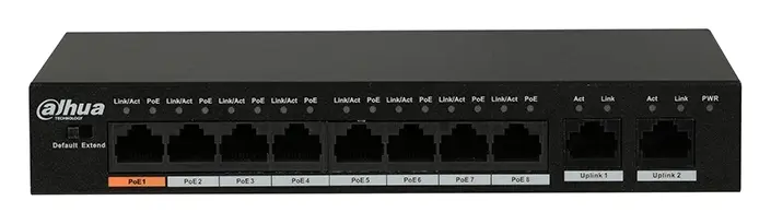 Dahua PFS3010-8ET-96 8 Port PoE Switch — görsel 2