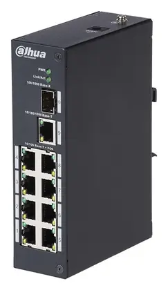 Dahua PFS3110-8P-96 8 Port Endüstriyel PoE Switch