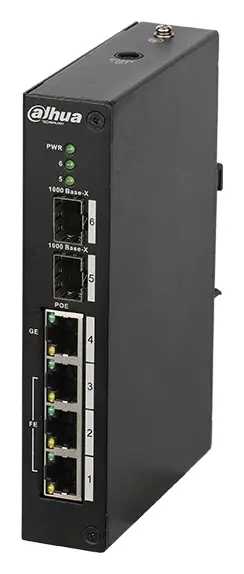 Dahua PFS4206-4P-120 4 Port PoE Switch