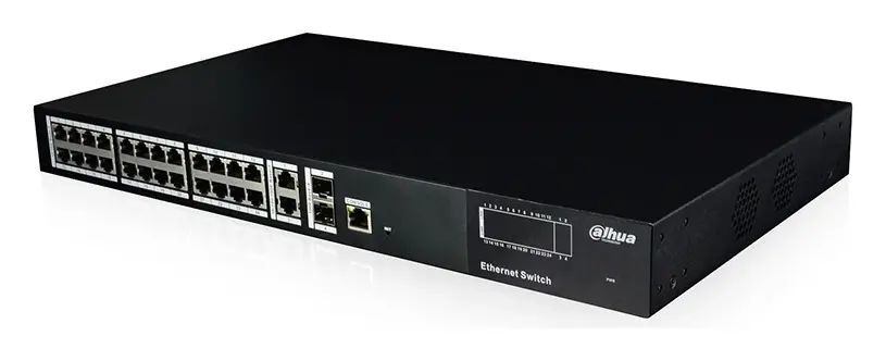 Dahua PFS4228-24P-370 24 Port Endüstriyel PoE Switch