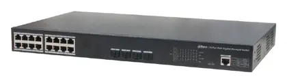 Dahua PFS4420-16GT-250 16 Port Endüstriyel PoE Switch