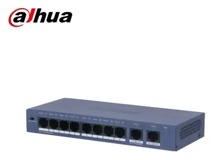 Dahua S3010-8ET2ET-60 8 Port Network PoE Switch