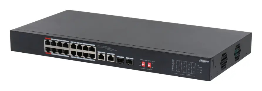 Dahua S3218-16ET-240 18 Port (16 PoE) PoE Switch