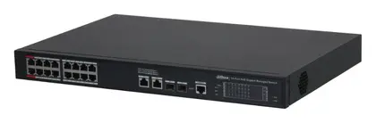 Dahua S4220-16GT-190 20 Port (16 PoE) Gigabit PoE Switch