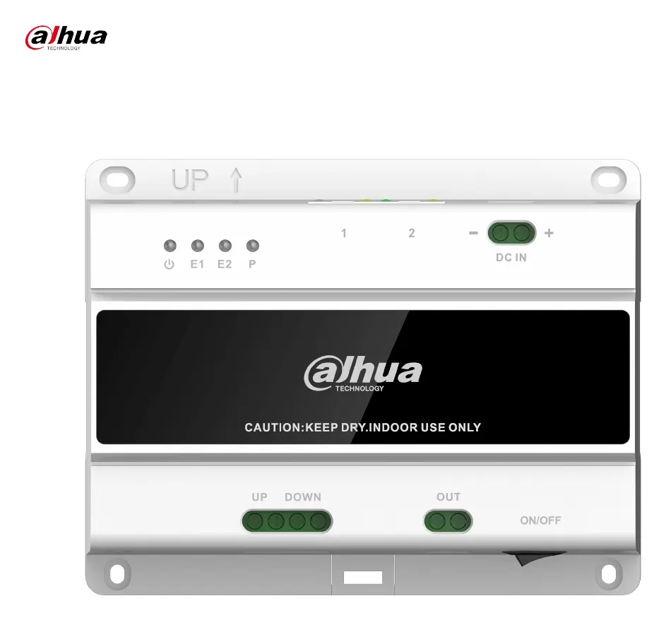 Dahua VTNS2003B-2 2 Kablolu İnterkom Switch