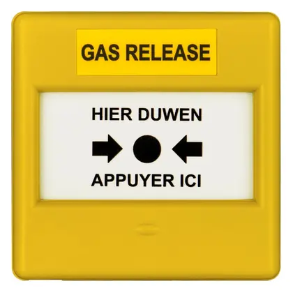 Eaton 4931110FUL-0145 Sarı Gövde Yangın İhbar Butonu