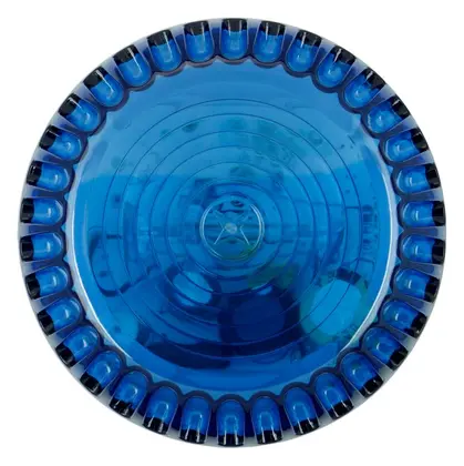 Eaton 531048FULL-1021 Solex Mavi Lens Sığ Taban Yangın Flaşörü
