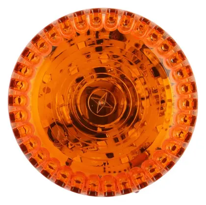 Eaton 531058FULL-1131X Solex Amber Lens Sığ Taban Yangın Flaşörü