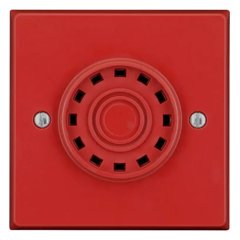Eaton 550001FULL-0001X Askari Compact Kırmızı Gövde Yangın Sireni