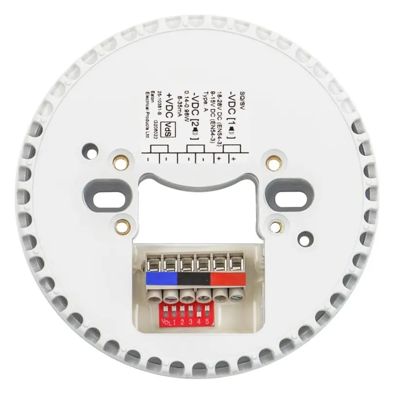 Eaton 580009FULL-0018X Squashni Beyaz Gövde Sirenli / Flaşörlü Dedektör Tabanı