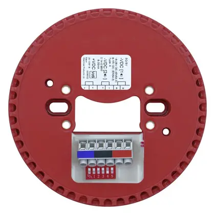 Eaton 580035FULL-0027 Squashni Kırmızı Gövde Sirenli / Flaşörlü Dedektör Tabanı