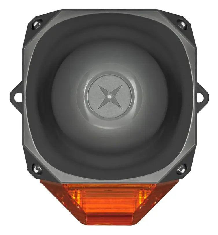 Eaton 7092270FUL-0147 Asserta 9-60VDC IP66 Gri Amber Lens Yangın Sireni