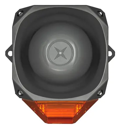 Eaton 7092271FUL-0148 Asserta 115/230V AC Amber Lens Yangın Sireni / Flaşör