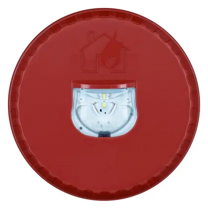 Eaton 812007FULL-0108X Solista LX Beyaz Flaş Kırmızı Gövde Sığ Taban Yangın Flaşörü