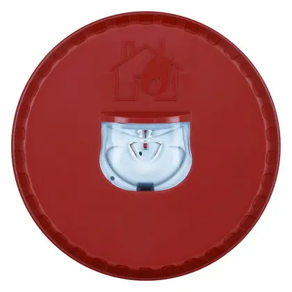 Eaton 812013FULL-0237X Solista LX Kırmızı Flaş Kırmızı Gövde Sığ Taban Yangın Flaşörü