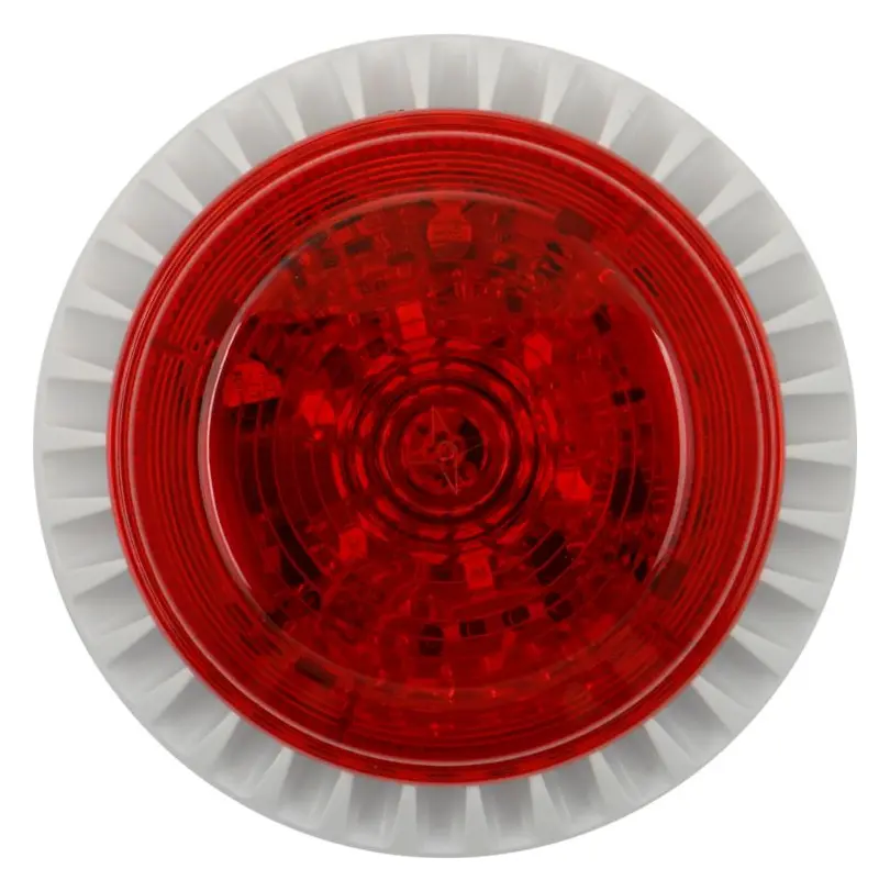 Eaton 8210132FULL-0087 RoLP Kırmızı Lens Yangın Sireni / Flaşör