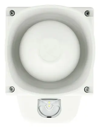Eaton 8500047FULL-0047X Symphoni LX Dış Ortam Beyaz Flaş Yangın Sireni / Flaşör