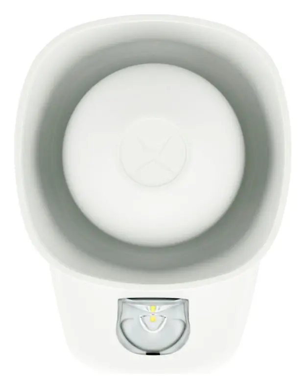 Eaton 8500052FULL-0052X Symphoni LX Beyaz Flaş Yangın Sireni / Flaşör