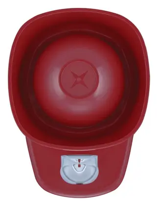 Eaton 8500055FULL-0235X Symphoni LX Kırmızı Flaş Kırmızı Gövde Yangın Sireni / Flaşör