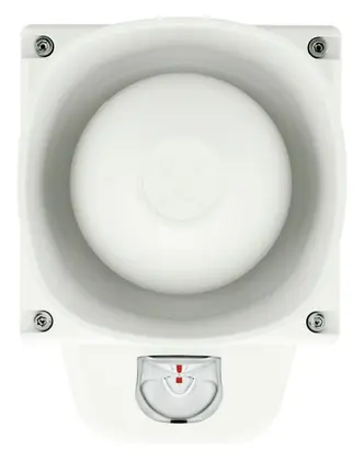 Eaton 8500059FULL-0250X Symphoni LX Dış Ortam Kırmızı Flaş Yangın Sireni / Flaşör
