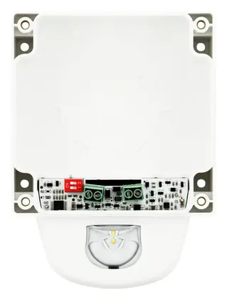 Eaton 8500097FULL-0238X Symphoni LX Beyaz Flaş Beyaz Gövde Sirenli / Flaşörlü Dedektör Tabanı