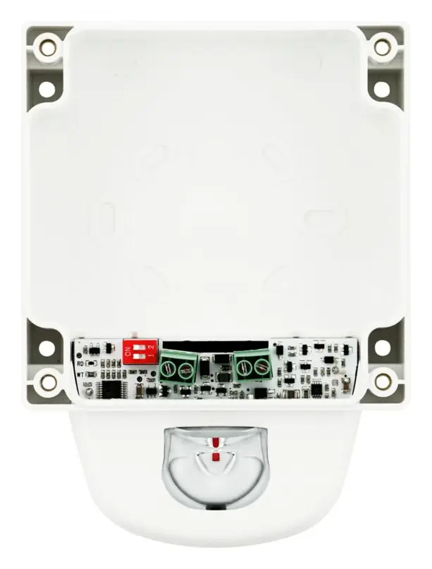 Eaton 8500099FULL-0246X Symphoni LX Kırmızı Flaş Beyaz Gövde Sirenli / Flaşörlü Dedektör Tabanı