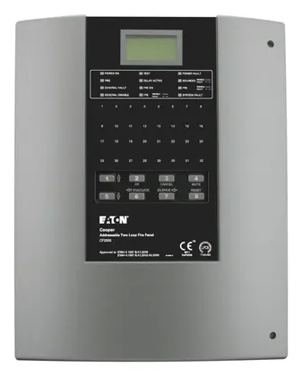Eaton 910187FULL-0198 CF2000 2 Loop Adresli Yangın Alarm Paneli