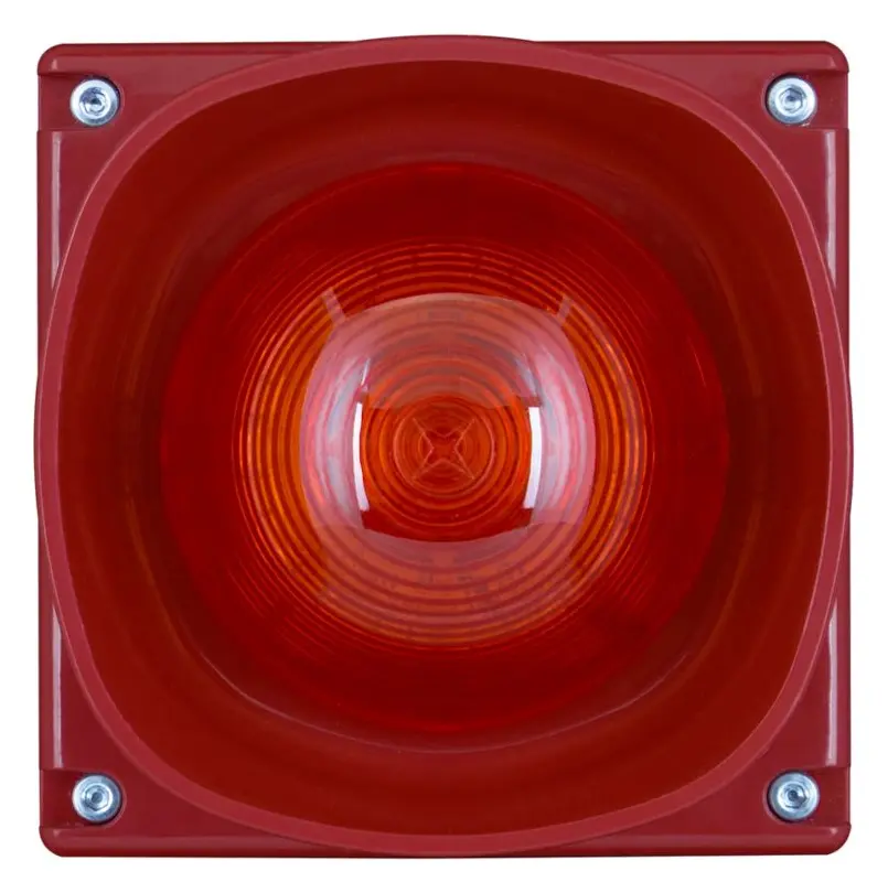 Eaton CASB383-WP Kırmızı Flaş Dış Ortam Yangın Sireni / Flaşör
