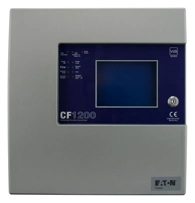 Eaton CF1200NC CF1000 2 Loop Adresli Yangın Alarm Paneli