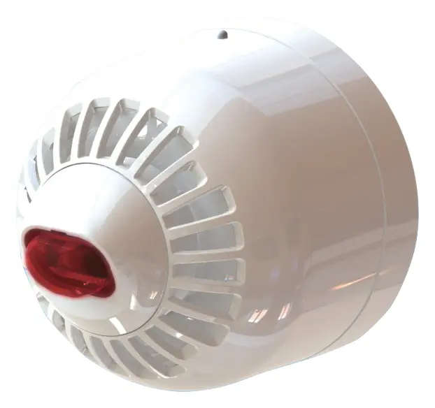 Edwards ASW366W Konvansiyonel Kırmızı Yangın Sireni / Flaşör