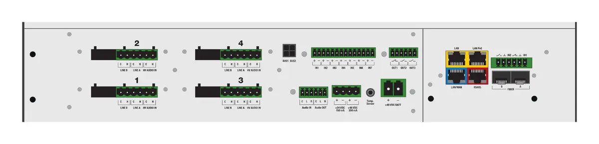 Edwards EST-VES-4002-LN Acil Anons Güç Kaynağı — görsel 3