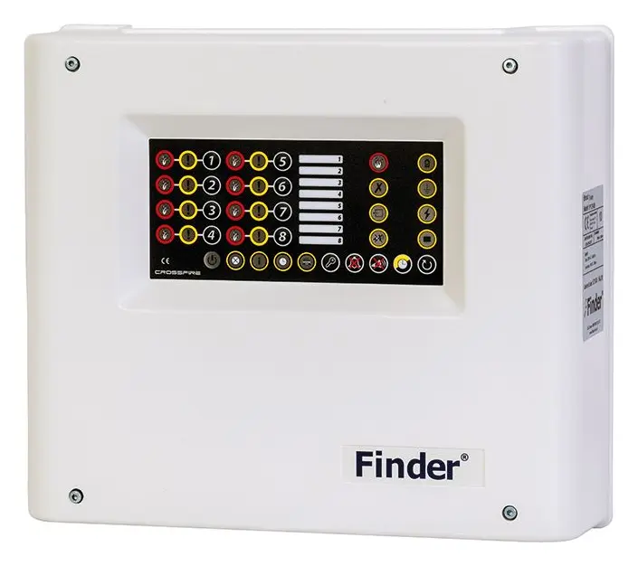 Finder FF CF104 4 Bölgeli Konvansiyonel Yangın Alarm Paneli